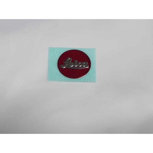 Leica ステッカー (赤+銀色)
