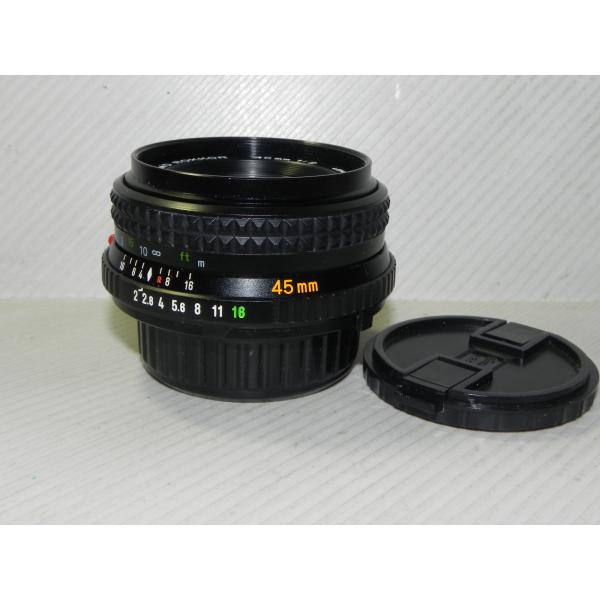 Minolta MD ROKKOR 45mm/f2  レンズ