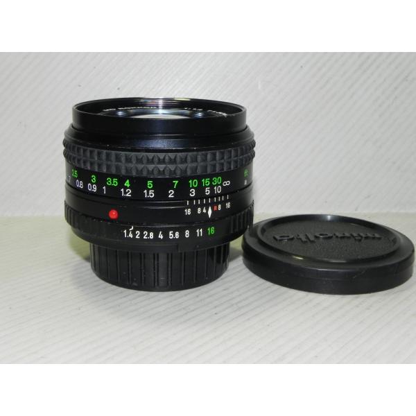 Minolta MD ROKKOR 50mm/f1.4 レンズ