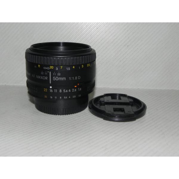 Nikon AF NIKKOR 50mm/f 1.8D レンズ(中古品)