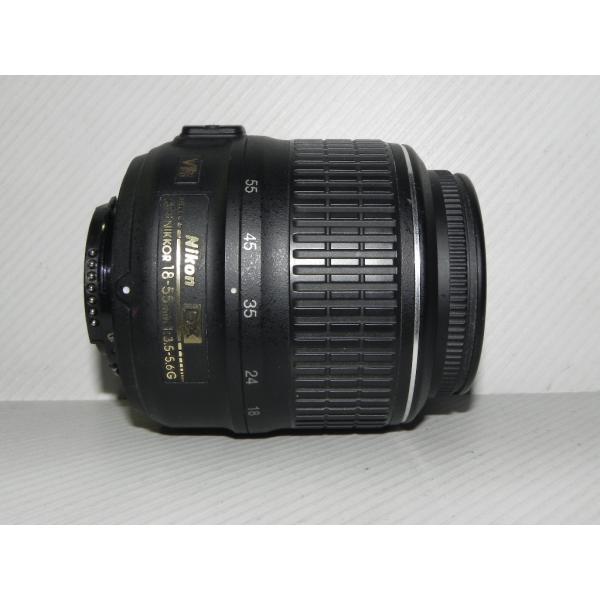 Nikon AF-S DX 18-55mm F3.5-5.6G VR レンズ(中古品)