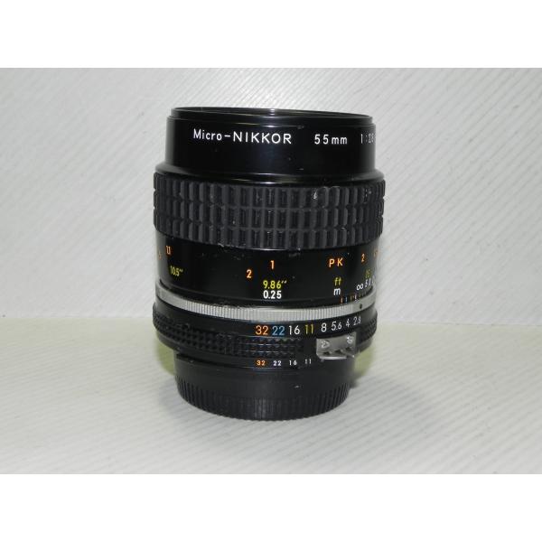 Nikon Ai-s Micro-NIKKOR 55mm F2.8 レンズ(外観良品)