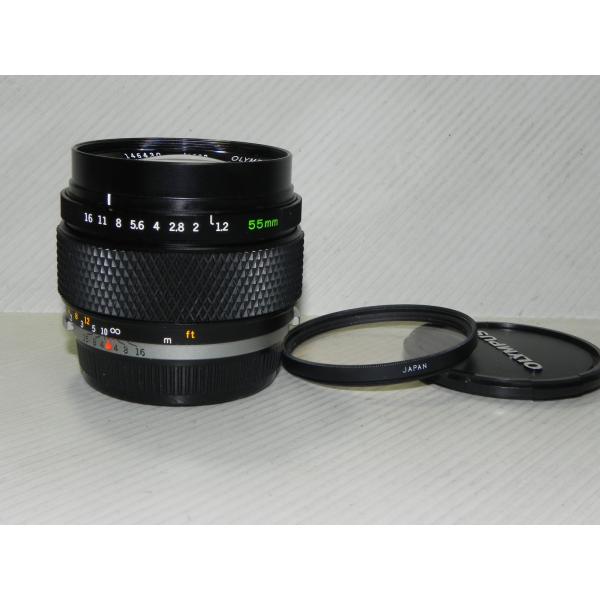 OLYMPUS OM-SYSTEM G.Zuiko AUTO-S 55mm /f 1.2 レンズ