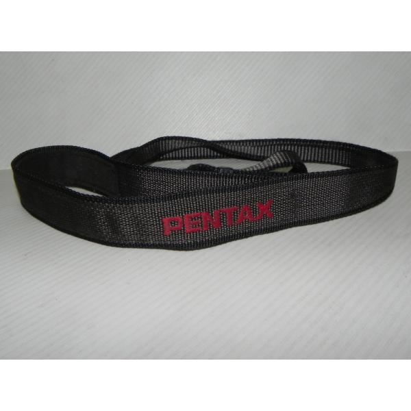 Pentax ストラップ(赤+灰色)