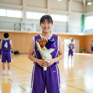 【名入れ無料】 バルーンブーケ 卒業 バスケ ...の詳細画像2