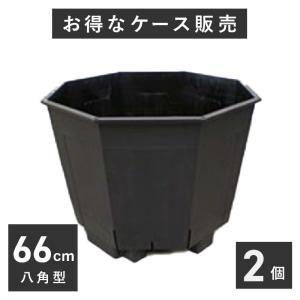 八角：特大120リットルスリット鉢 4個入りケース販売 【送料無料】 ※代