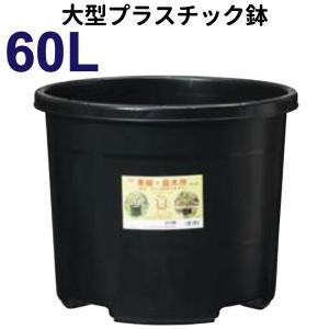 大型 プラ鉢 60リットル鉢 10個入りケース販売 ※代引不可 #60 植木鉢