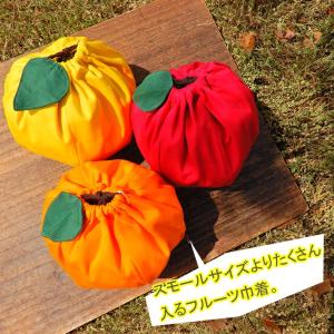 フルーツ巾着 大 リンゴ ゆず オレンジ ポー...の詳細画像2