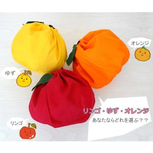 フルーツ巾着 大 リンゴ ゆず オレンジ ポー...の詳細画像3