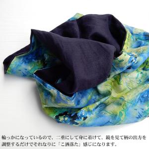 スヌード 春物 薄手 スカーフ ストール レデ...の詳細画像3