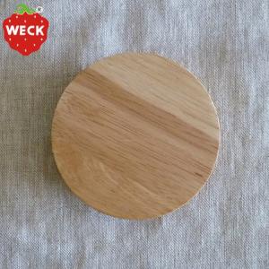 ウェック　WECK　FLAT WOODEN　LID　M　WW-023M　木蓋　Mサイズ｜hanamomimo-zakkaten