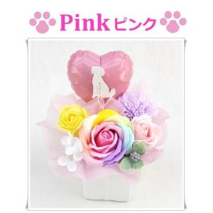 ソープフラワー ペット用 お悔やみ花 贈り物 ...の詳細画像5