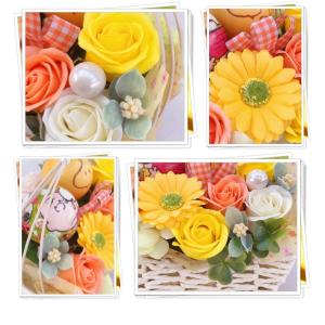 ソープフラワー スヌーピー お誕生日 結婚式 ...の詳細画像3