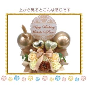 ソープフラワー バルーン フラワー ギフト 結...の詳細画像4