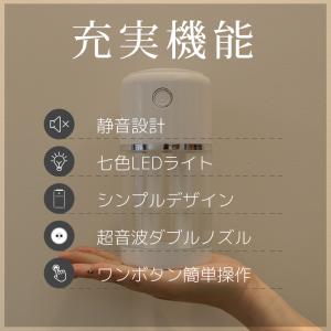 加湿器 卓上 ダブルノズル 超音波式 大容量 ...の詳細画像1