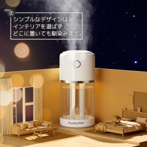 加湿器 卓上 ダブルノズル 超音波式 大容量 ...の詳細画像4