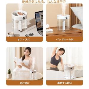 「限定3580円」加湿器 小型 卓上 スチーム...の詳細画像1