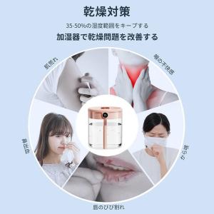 「限定3580円」加湿器 小型 卓上 スチーム...の詳細画像2