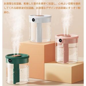 「限定3580円」加湿器 小型 卓上 スチーム...の詳細画像4