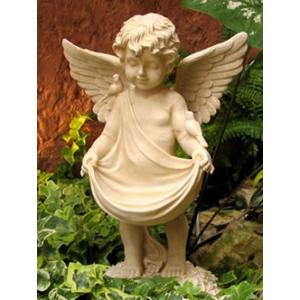 天使の噴水 ファウンテン ガーデニング 置物 オーナメント エンジェル