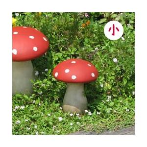 陶器 ガーデン きのこ オーナメント 赤 小 507 花苗園芸店なごみ 通販 Yahoo ショッピング