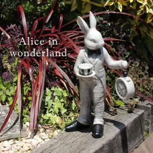 不思議の国のアリス きのこ ウサギ ラビット ブック オーナメント