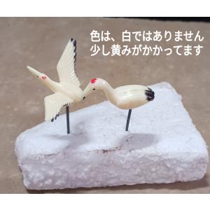 松竹梅に　鶴　小（雄、雌の1対）もう製造しておりません