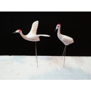 松竹梅 鶴中 雄 雌の1対