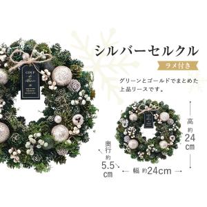 クリスマスリース Mサイズ ナチュラル ドライ...の詳細画像5