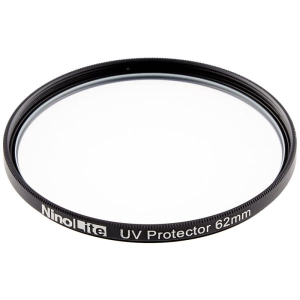 NinoLite UVフィルター 62mm カメラ レンズ 保護 AF対応 フィルターの上からレンズ...