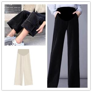 マタニティ パンツ 裏起毛 秋冬 厚手 秋冬 ズボン ストレッチパンツ