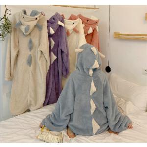 ルームウェア レディース もこもこ 前開き 冬 ガウン