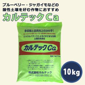 園芸資材 カルテックCa 10ｋｇ 粒状 酸性カルシウム 土壌改良資材 野菜 果樹 ブルーベリー ジャガイモ そうか病 予防に｜hananoyamato-online