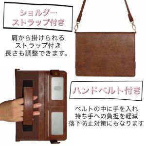iPadカバー ショルダー式 斜め掛け タッチ...の詳細画像1