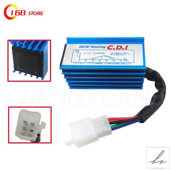 【並行輸入品】高性能 5ピン AC レーシングイグニッション CDI アセンブリ 50 70 90 ...