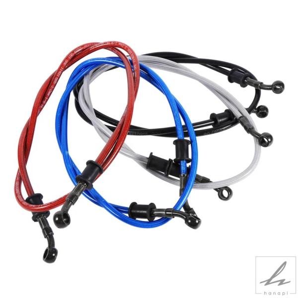 【並行輸入品】50CM-120CM オートバイブレーキホース ブレーキクラッチオイルホースラインパイ...