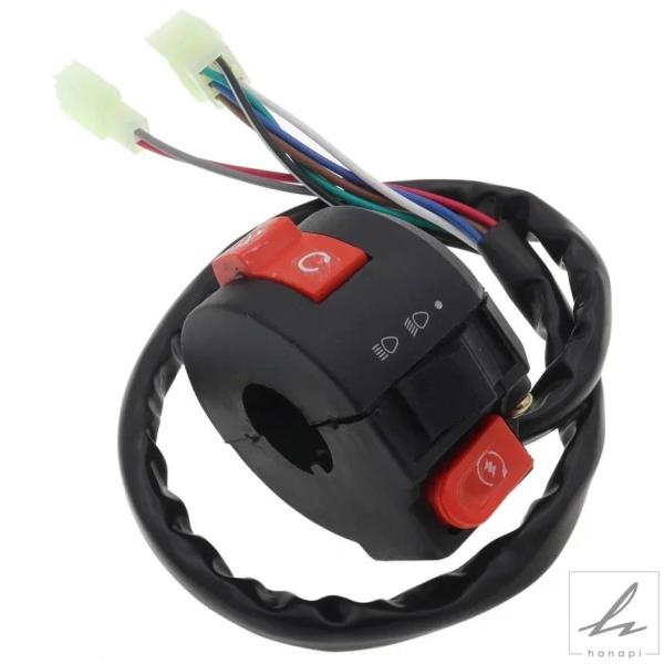 【並行輸入品】 3機能ハンドルバーキルスタートライトボタンスイッチアセンブリ50 70 90 110...