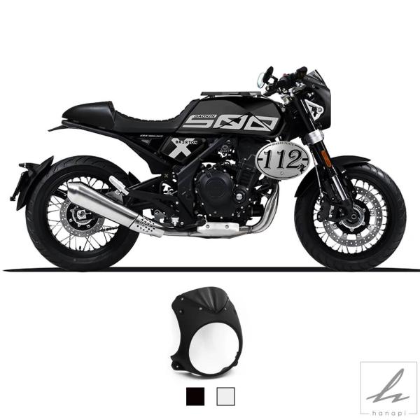 【並行輸入品】 BRIXTON CROSSFIRE 500 オートバイ用ラウンド ABS プラスチッ...