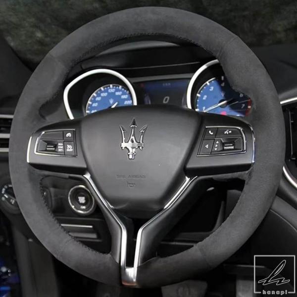 【並行輸入品】 マセラティ レヴァンテ ギブリ クアトロポルテ 2014-2018 用 手縫い カー...