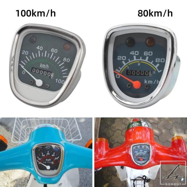 【並行輸入品】 オートバイ用デジタルスピードメーター ランニング距離計 タコメーター ゲージ計器 ホ...