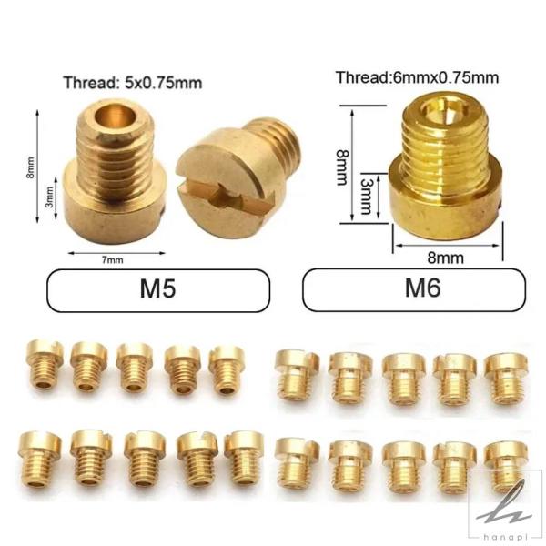 【並行輸入品】 DELLORTO BGM MOTOFORCEキャブレターインジェクターノズルサイズ5...