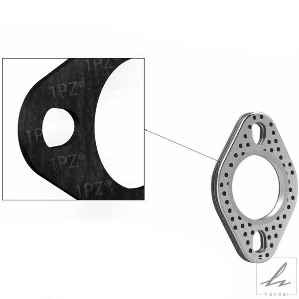 【並行輸入品】 GY6 プレミアム排気ガスケット 5個 GY6 50CC 90CC 2ストローク M...