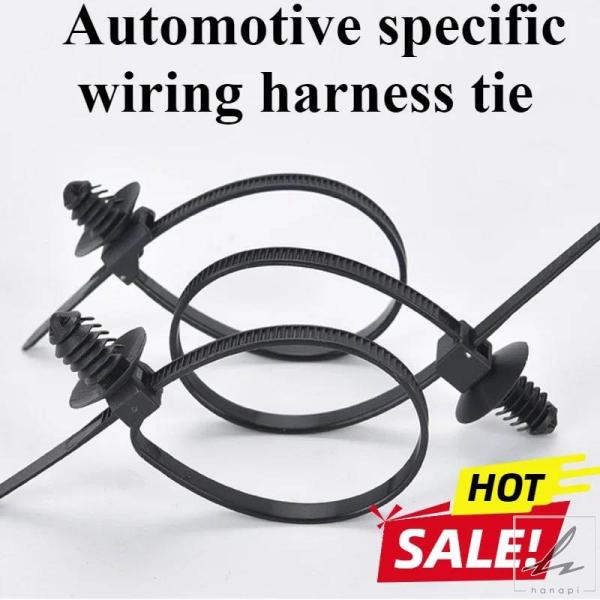 【並行輸入品】 車用ナイロンタイラップケーブル固定ファスナークリップストラップセルフロック式ナイロン...