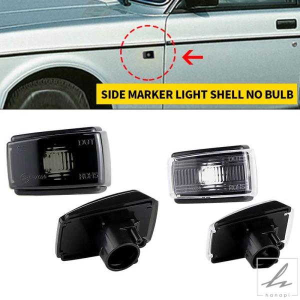 【並行輸入品】2X LED サイドマーカーウインカーウィンカーライトボルボ V70 V40 S40 ...