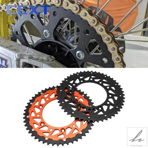 【並行輸入品】オートバイ 50T 52T リアチェーンスプロケット KTM EXC SX XCW M...