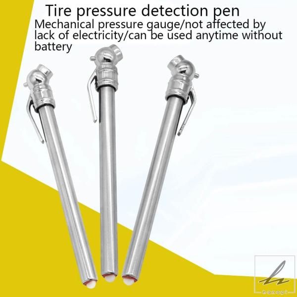 【並行輸入品】汎用 5-50 PSI タイヤエア圧ゲージペンチェッカーテストカー車両モータータイヤエ...