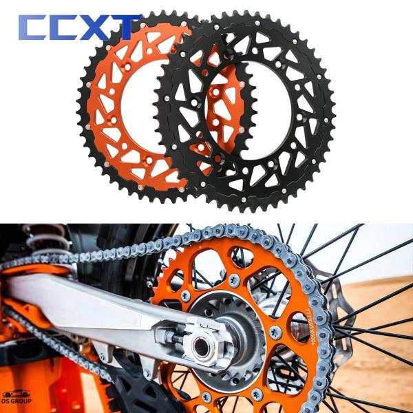 【並行輸入品】 バイク リア チェーン スプロケット 50T 52T KTM EXC SX XCW ...