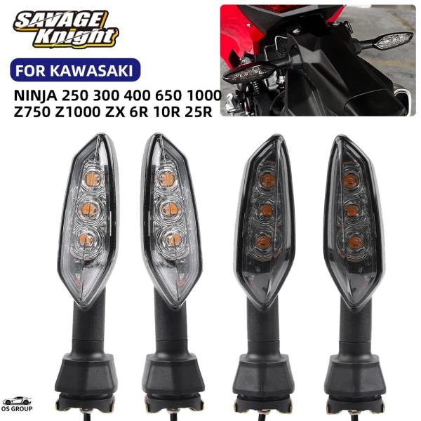 並行輸入品 リア バイク LED ウィンカー カワサキ ニンジャ 250 300 400 650 1...