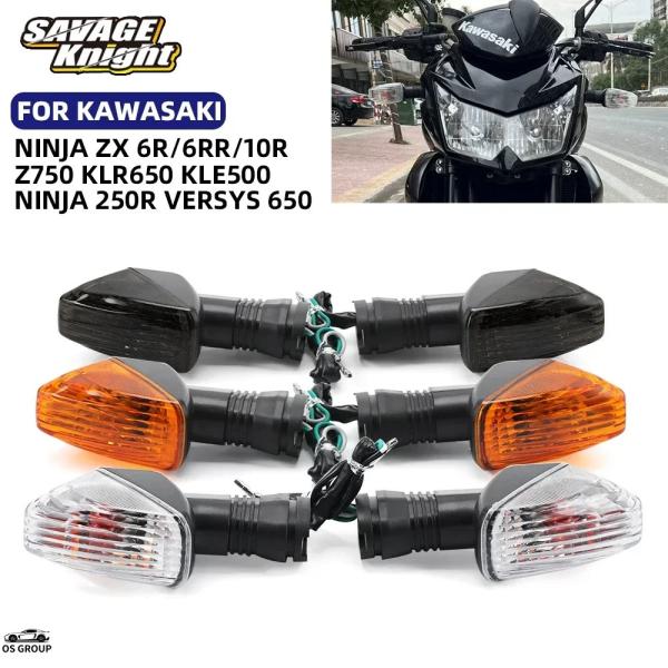 【並行輸入品】 バイク フロント リア ウィンカー カワサキ ニンジャ ZX6R ZX10R 250...