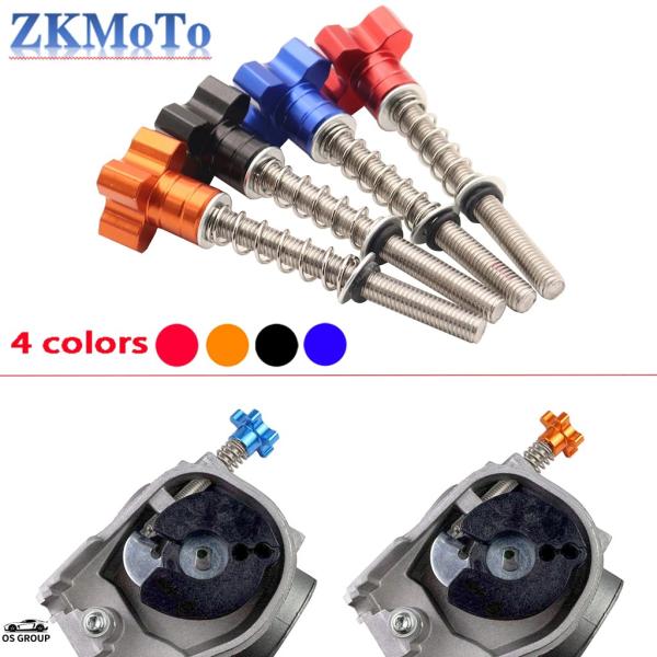 【並行輸入品】 モトクロス CNC ガソリン Idle Speed Adjuster スクリュー ハ...